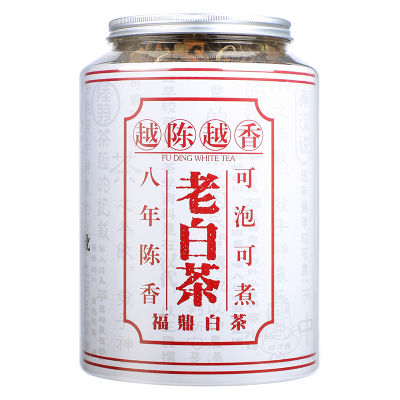 福鼎白茶枣香老寿眉太姥山陈年老白茶高山茶叶白牡丹花香散茶500g