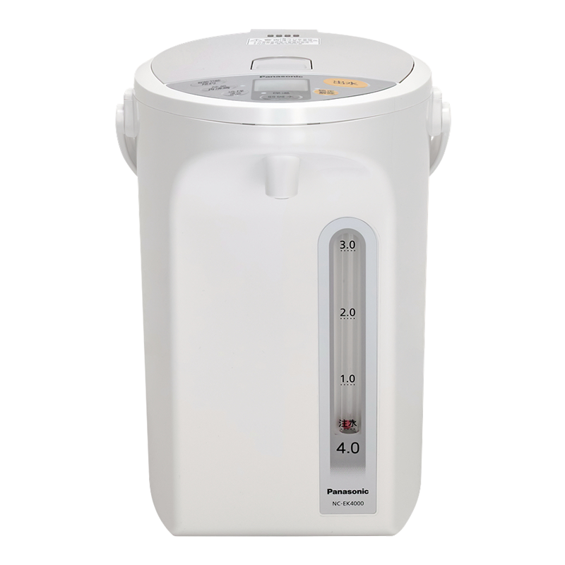 松下 (Panasonic)电热水瓶 EK-4000 电水壶 可预约 食品级涂层内胆 全自动智能保温烧水壶 4L