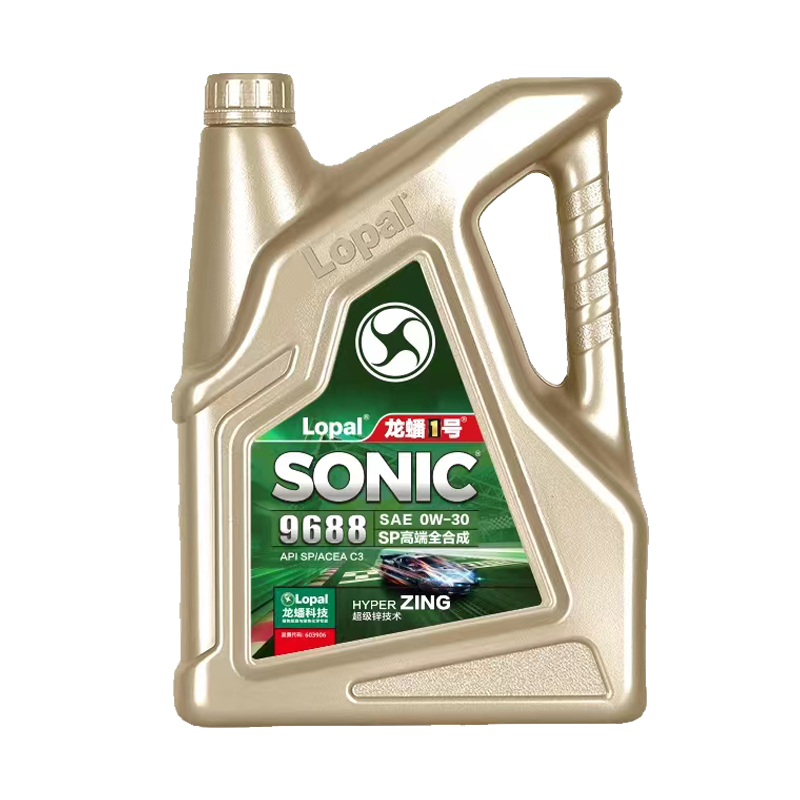 汽油机油 龙蟠1号 SONIC9688 SPC3 0W-30 5L全合成机油