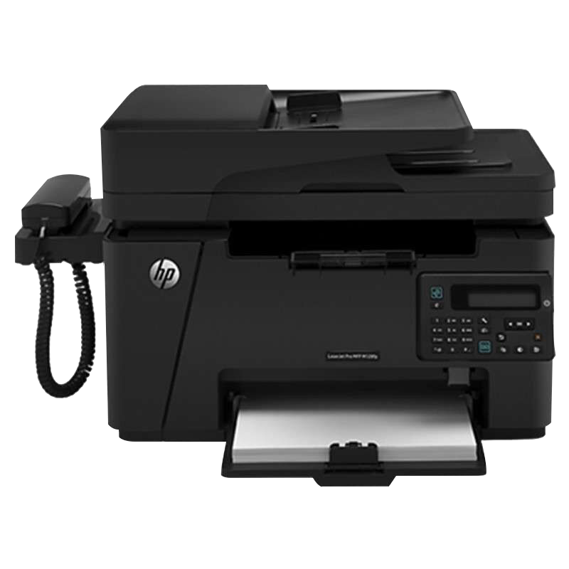 惠普(HP)LaserJet Pro MFP M128FP黑白激光多功能一体机带话筒 套餐四