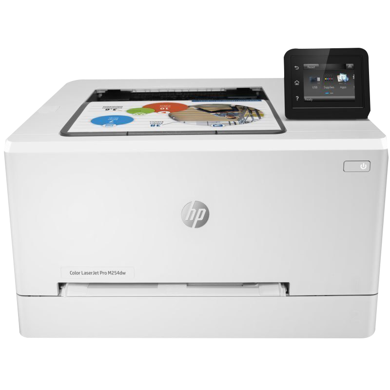 惠普/hp M254dw A4彩色激光打印机彩无线打印机 WIFI打印机 自动双面打印机 惠普打印机代替HP252DW 套餐五