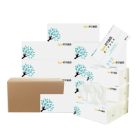 苏宁宜品抽纸面纸面巾纸婴儿柔软实惠装400张4层* 15包/箱