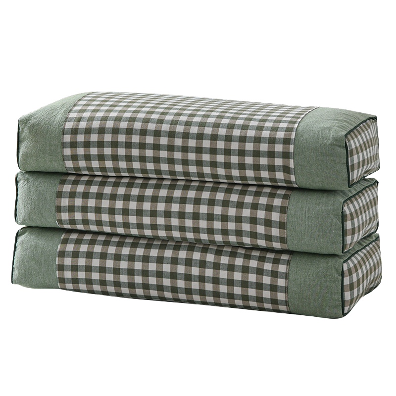 南极人(NanJiren) 全棉荞麦枕头纯棉水洗棉枕芯护颈椎助睡眠家用一对纯荞麦皮枕头芯宿舍学生单人男