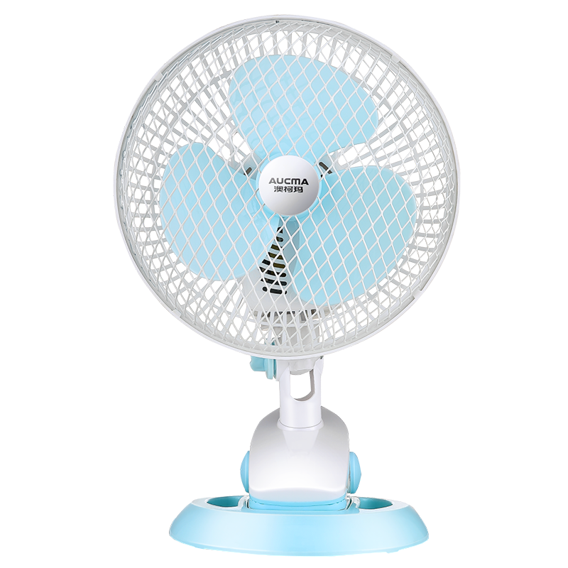 澳柯玛(AUCMA)电风扇FT-18G613(D1)家用办公室宿舍正常风小风扇电扇床上挂扇迷你台夹扇台扇