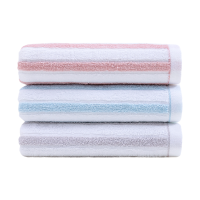 奂米男女情侣毛巾新疆棉柔软不掉毛速干家用吸水洗脸巾3件装814-2