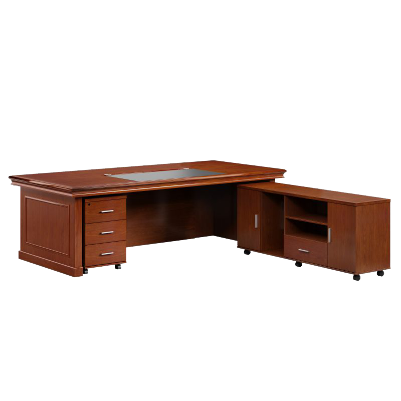 沃灏办公桌老板桌办公台局级处级大班台中班台油漆桌书桌