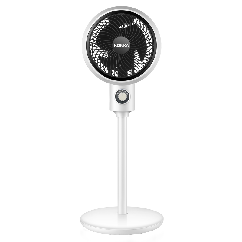 康佳(KONKA)空气循环扇家用落地电风扇KF-XH2001Y办公音静台立式涡轮扇摇头遥控
