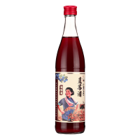 通明山 低度微醺水果酒 老味道蓝莓果酒 6度 500ml*6瓶整箱装