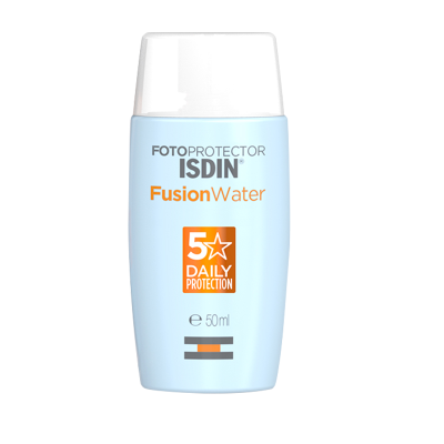 怡思丁(ISDIN)沁融水感防晒液50ml SPF50+防晒霜隔离霜隔离乳面部补水保湿护肤品