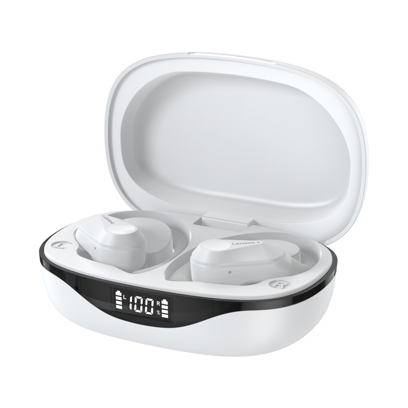 联想LP75蓝牙耳机真无线高端降噪入耳式运动型挂耳式男生游戏超长续航2022年新款音质超好女生款适用苹果华为