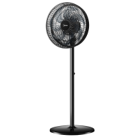 美的(Midea)电风扇落地扇家用节能七叶大风量机械电扇立式卧室客厅低噪轻音循环风扇 耀石黑 SAE35CB