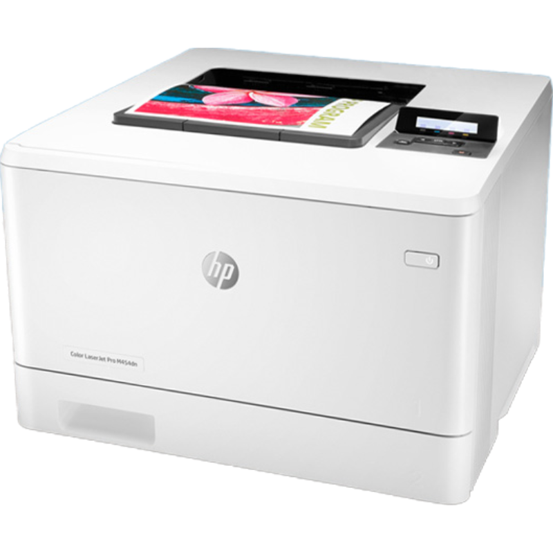 惠普(HP)M454dn A4彩色激光单功能打印机 自动双面打印 有线连接