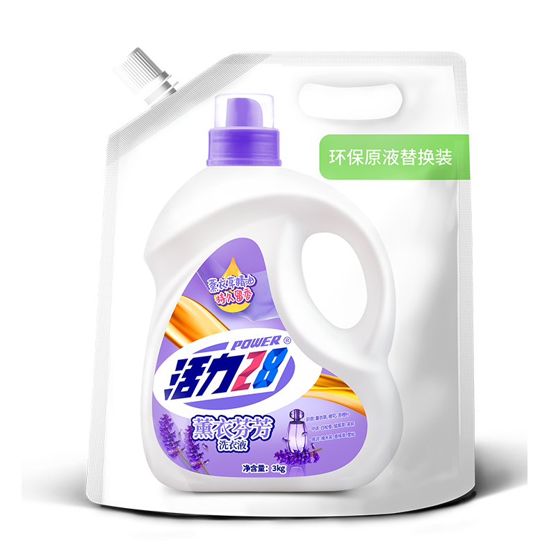 活力28薰衣芬芳洗衣液3kg*2袋