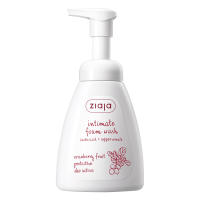 ziaja齐叶雅蔓越莓泡沫护理洗液250ml