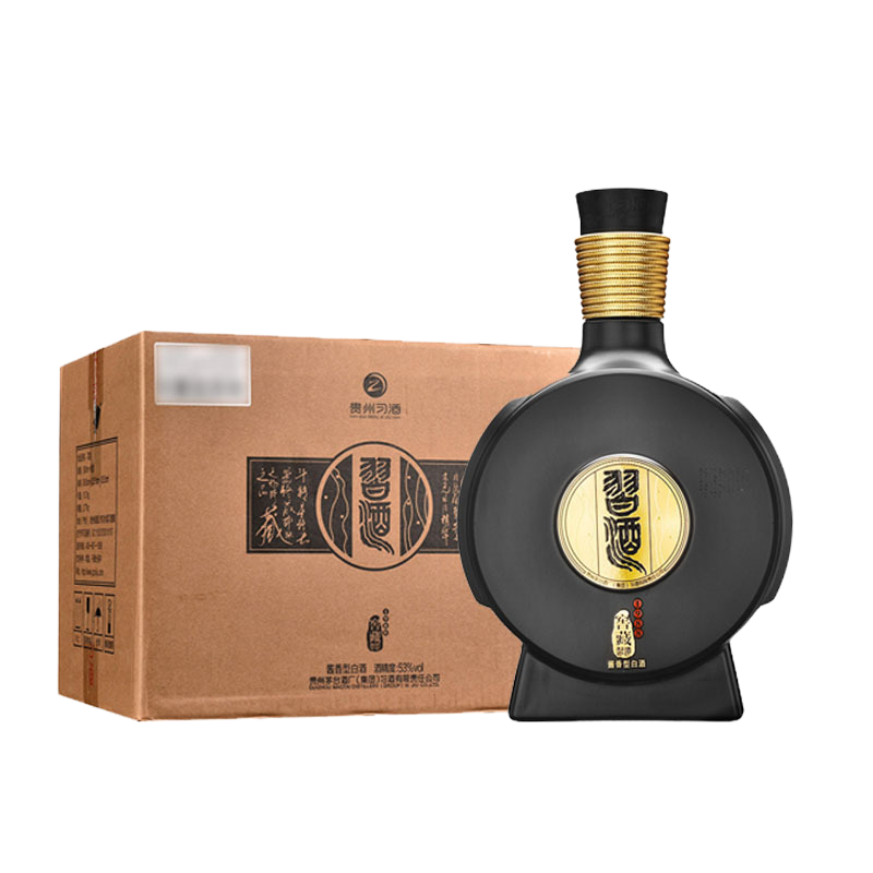 贵州習酒 酱香型白酒 精粮酿造 习酒窖藏1988 500ml*6瓶