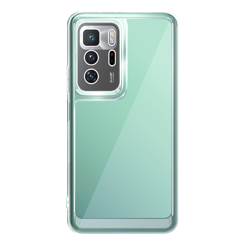 BOEEK 小米Redmi Note10 Pro手机壳红米note10透明防摔保护壳pro不发黄镜头全包保护套透明5G壳