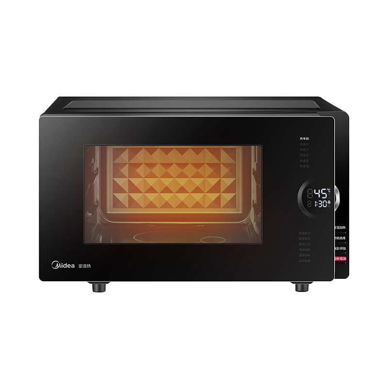 美的(Midea)微波炉 PC23C3 智能解冻 家用无极变频定温恒温烧烤光波炉 快速烹饪 23L容量 烧烤功能一级能效