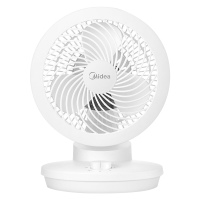 美的(Midea)电风扇 摇头电风扇台扇家用客厅台式落地电扇卧室摇头涡轮对流GAD18MA