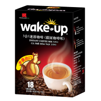 越南进口威拿咖啡wakeup味客三合一速溶18条装正品