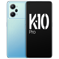 OPPO K10 Pro 晴蓝 12GB+256GB 5G全网通手机 高通骁龙888旗舰处理器 80W超级闪充 5000mAh大电池 索尼IMX766 OIS主摄