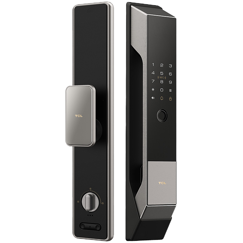 TCL 3D人脸识别智能锁X9 全自动指纹识C级锁芯9大开锁方式家用电子门铃远程手机智能门锁