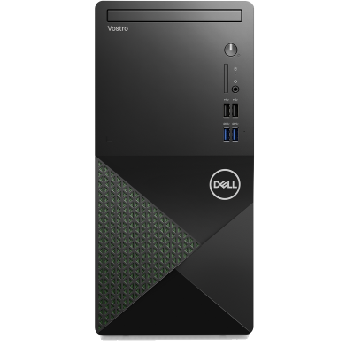 戴尔(DELL) Vos成就3910 十二代酷睿i3-12100 商用办公高性能台式电脑游戏设计主机i3-12100 16G内存 256G固态+1T机械 2G独显 定制