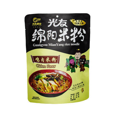 光友 绵阳米粉 120克/包 (鸡肉味) 3包组合装 四川特色早餐冲泡可食牛肉肥肠米粉粉丝