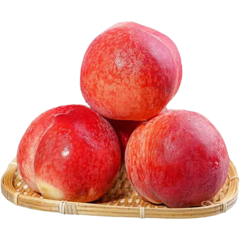 [五个农民]精品山东黄肉油桃 4.5斤装 当季新鲜水果桃子 脆甜爽口 现摘现发