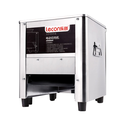 乐创(lecon) 商用切片机猪肉切丝切丁切肉片全自动电动切菜机多功能切肉机 新款(升级配件不锈钢刀款)3.5mm刀俎