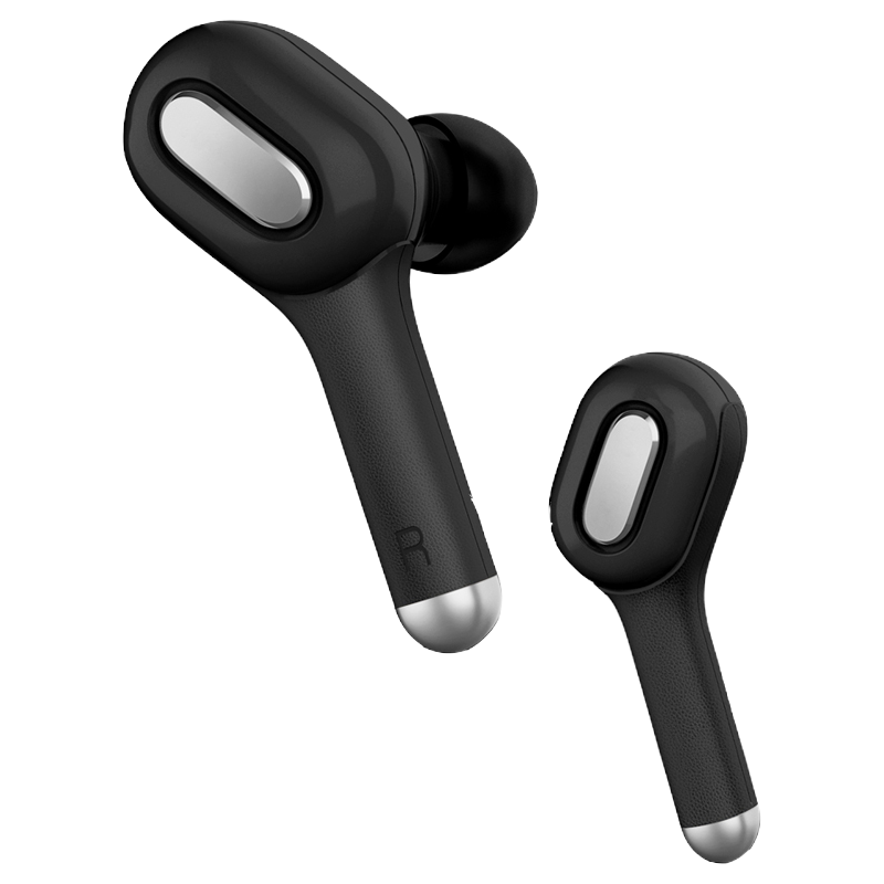 Newsmy/纽曼TWS-R1 真无线蓝牙耳机 半入耳式 音乐耳机 运动耳麦 迷你苹果华为小米通用 黑色