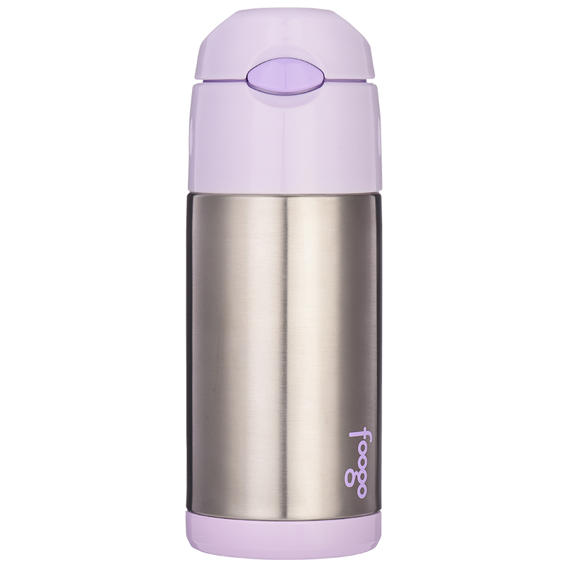 膳魔师THERMOS保温杯FFI-403 Lion BL(SN)蓝色儿童吸管杯宝宝便携防漏304不锈钢