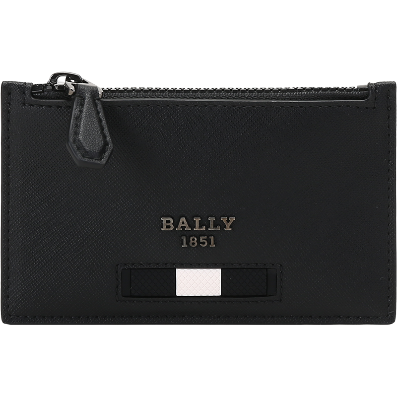 巴利 BALLY 男士防水再生牛皮卡包卡夹零钱包 BABE MY
