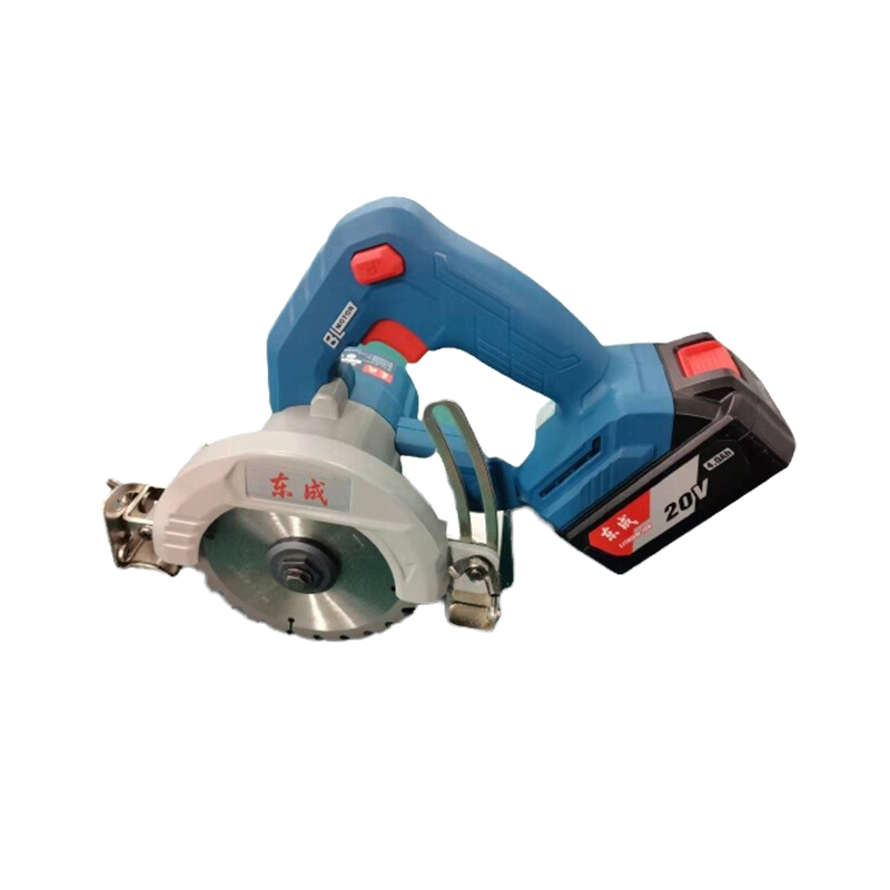 东成 DCZE125B 充电式无刷石材切割机 双电池1充电器 1台