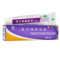宝树堂 复方樟脑乳膏 15g/支/盒 虫咬皮炎 湿疹 瘙痒症 神经性皮炎 过敏性皮炎 丘疹性荨麻疹