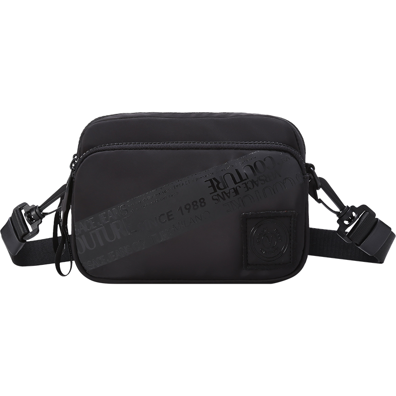 范思哲 VERSACE JEANS COUTURE 男士 织物单肩斜挎包相机包71YA4B74 ZS105