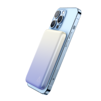 Anker安克磁吸充电宝5000mAh无线小巧便携移动电源适配magsafe适用于苹果iPhone13promax紫色