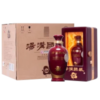 汤沟酒 国藏G6 浓香型白酒 52度 500ml*4 整箱装(内含2个礼品袋) 新老版本混合发货