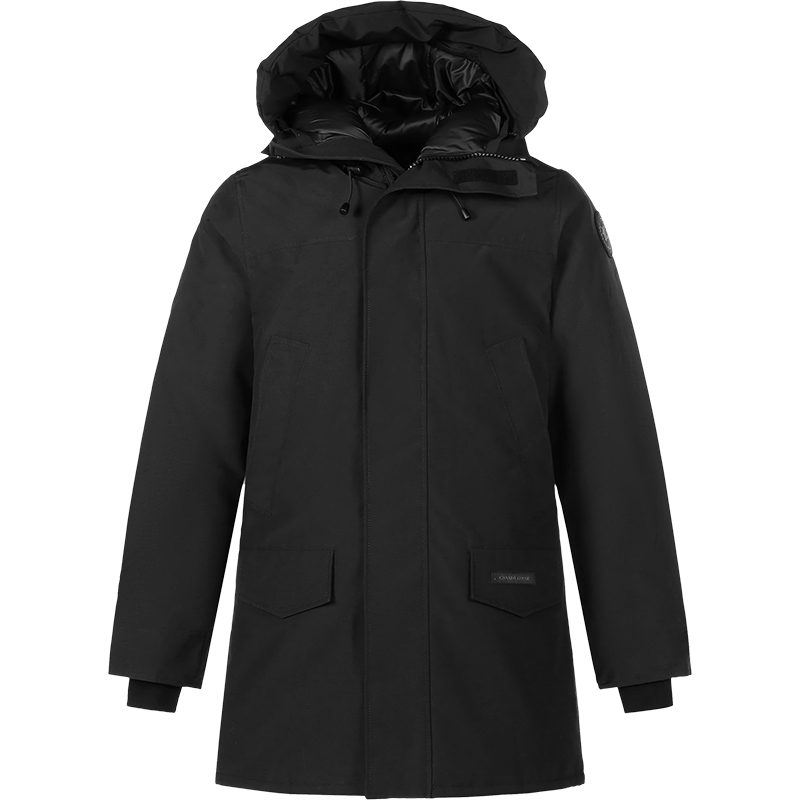 加拿大鹅 CANADA GOOSE 男士 聚酯纤维LANGFORD派克大衣鸭绒连帽羽绒服外套2062MBT