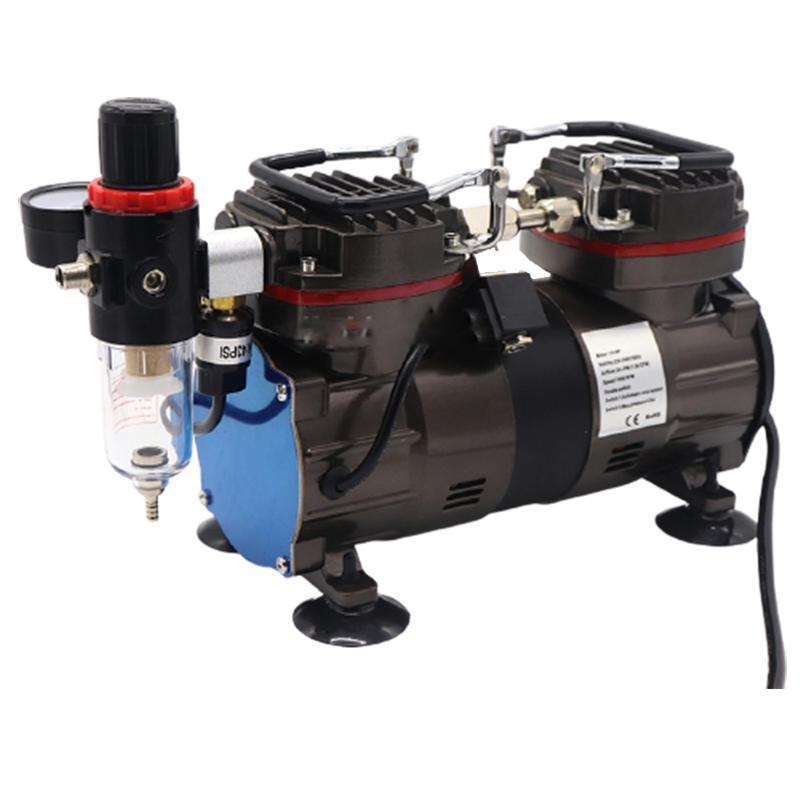 无油气泵便携式模型迷你阿斯卡利小型空压机家具皮具修补喷涂159 90褐色_常规_