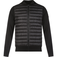 加拿大鹅 CANADA GOOSE 男士羊毛/聚酰胺HYBRIDGE针织轻便夹克鹅绒羽绒服外套 6893M