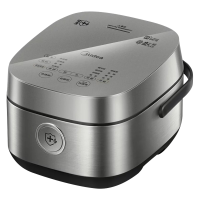美的(Midea)电饭煲家用4L智能IH多功能大容量钛金电饭锅 银灰色[4L]MB-HS4030