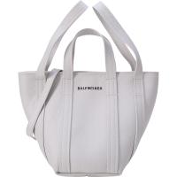 巴黎世家 BALENCIAGA 女士牛皮手提单肩斜挎包托特包XS码 672793 15YUN