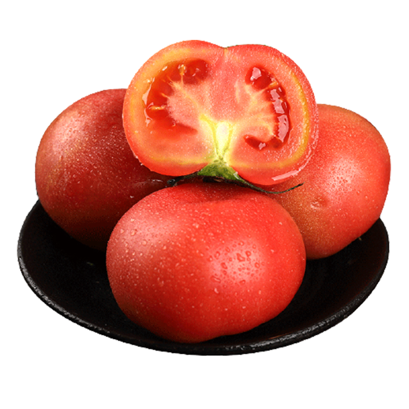 [西沛生鲜]云南露天番茄西红柿 沙瓤番茄 农家新鲜 带箱2斤装 番茄