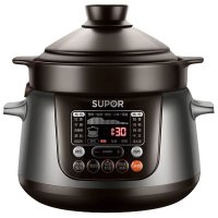苏泊尔(SUPOR)电炖锅盅陶瓷煲炖肉煲汤煮粥养生中华炽陶 4L大容量预约功能TG40YC5