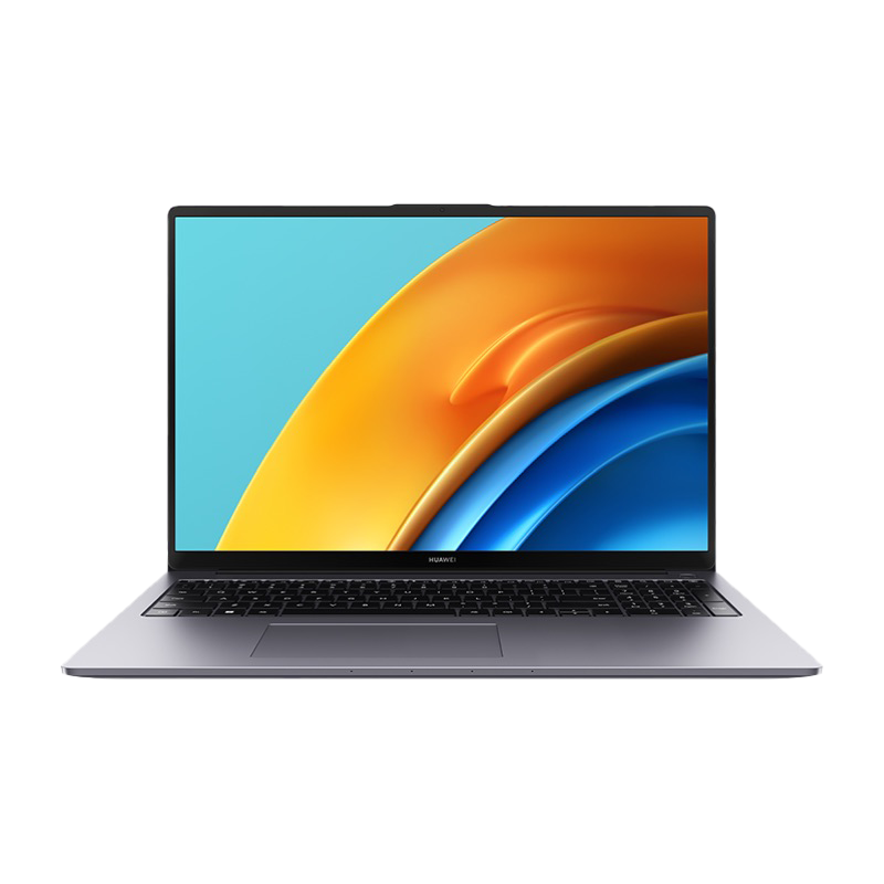 华为笔记本电脑/HUAWEI MateBook D 16 16英寸 12代酷睿i5-12500H标压处理器 16GB+512GB 锐炬显卡 轻薄本 护眼全面屏 超级终端 深空灰