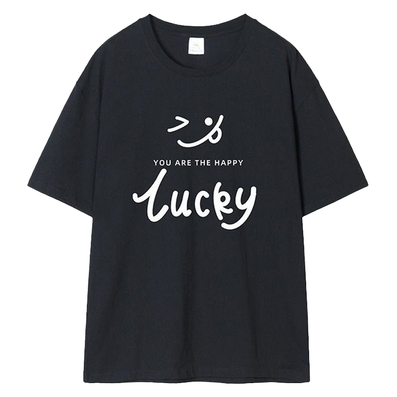 WOOG2005纯棉印花短袖t恤男士夏季薄款宽松大码半袖体恤百搭衣服