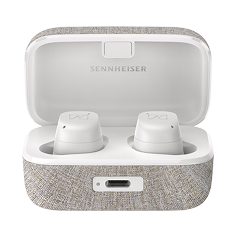 森海塞尔(Sennheiser)MOMENTUM 真无线3代蓝牙主动降噪运动耳机 入耳式音乐耳机 白色