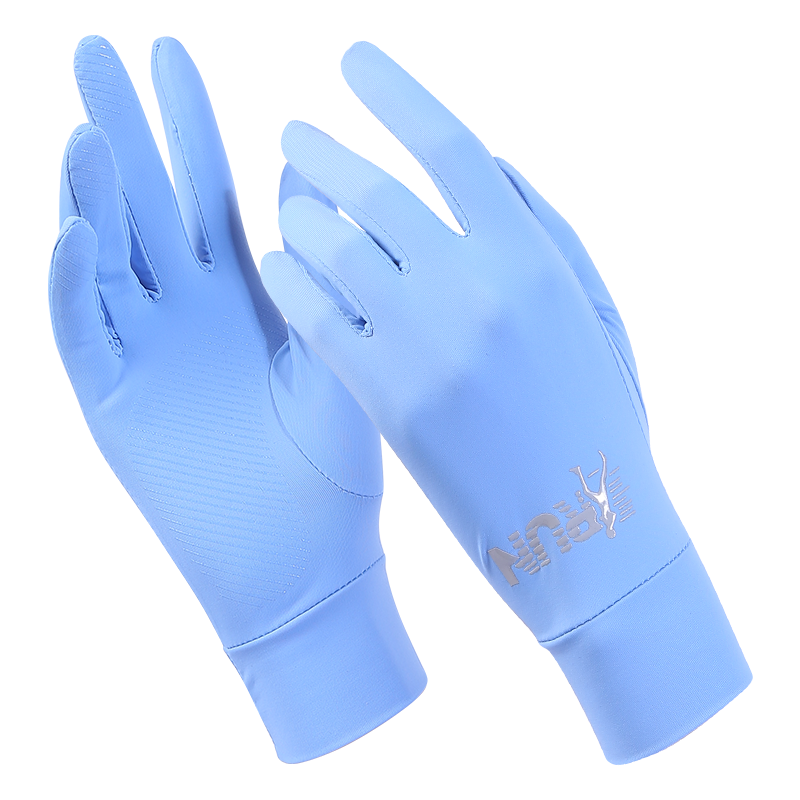 苏宁宜品&盛世伟圳 二指冰丝防晒手套冰凉透气手套