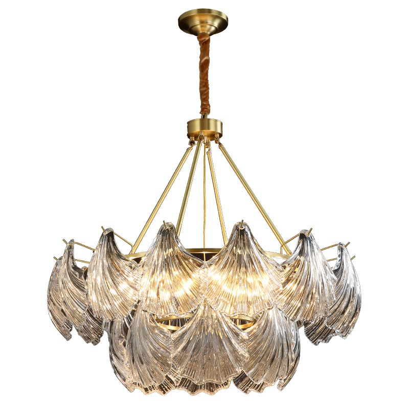 克罗斯塔 后现代全铜吊灯时尚轻奢大气客厅灯个性创意别墅餐厅卧室样板间灯