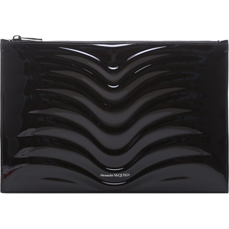 亚历山大·麦昆 ALEXANDER MCQUEEN 男士 皮革手拿包560472 1AAEQ